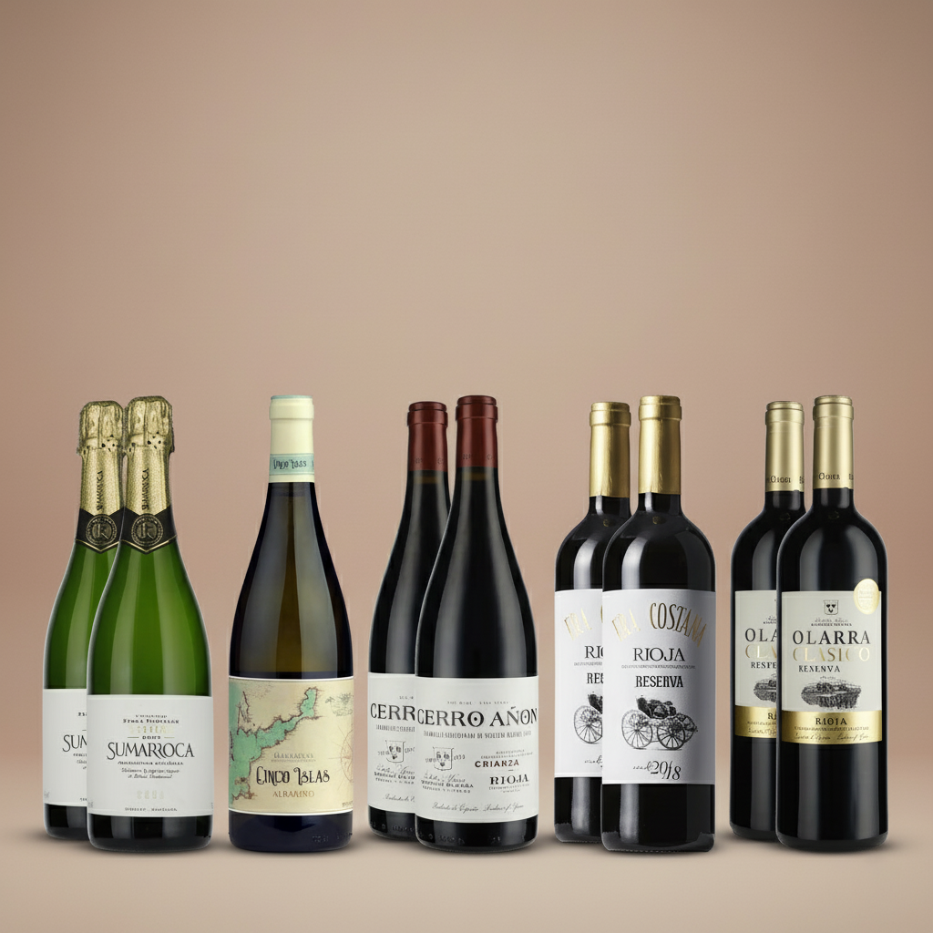 Spanska Pärlor: Rött, Vitt & Cava