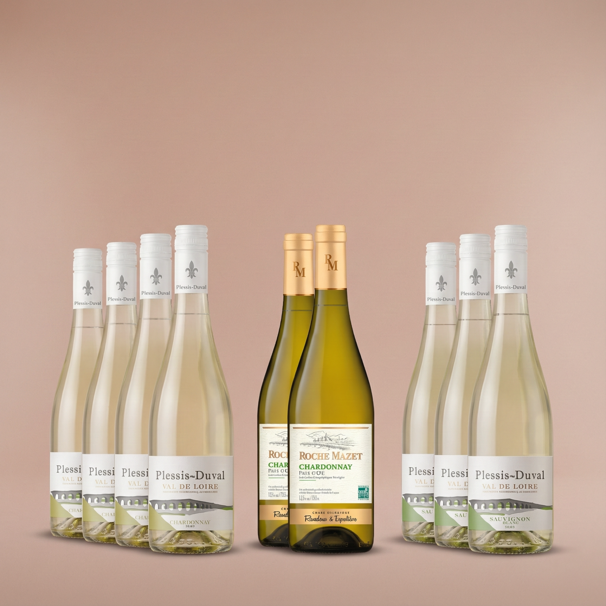 Blandlåda, Fransk sauvignon blanc och chardonnay