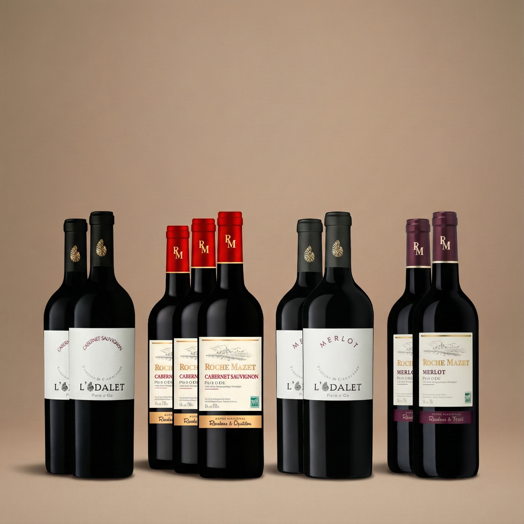 Blandlåda, Merlot och Cabernet i dubbel uppsättning