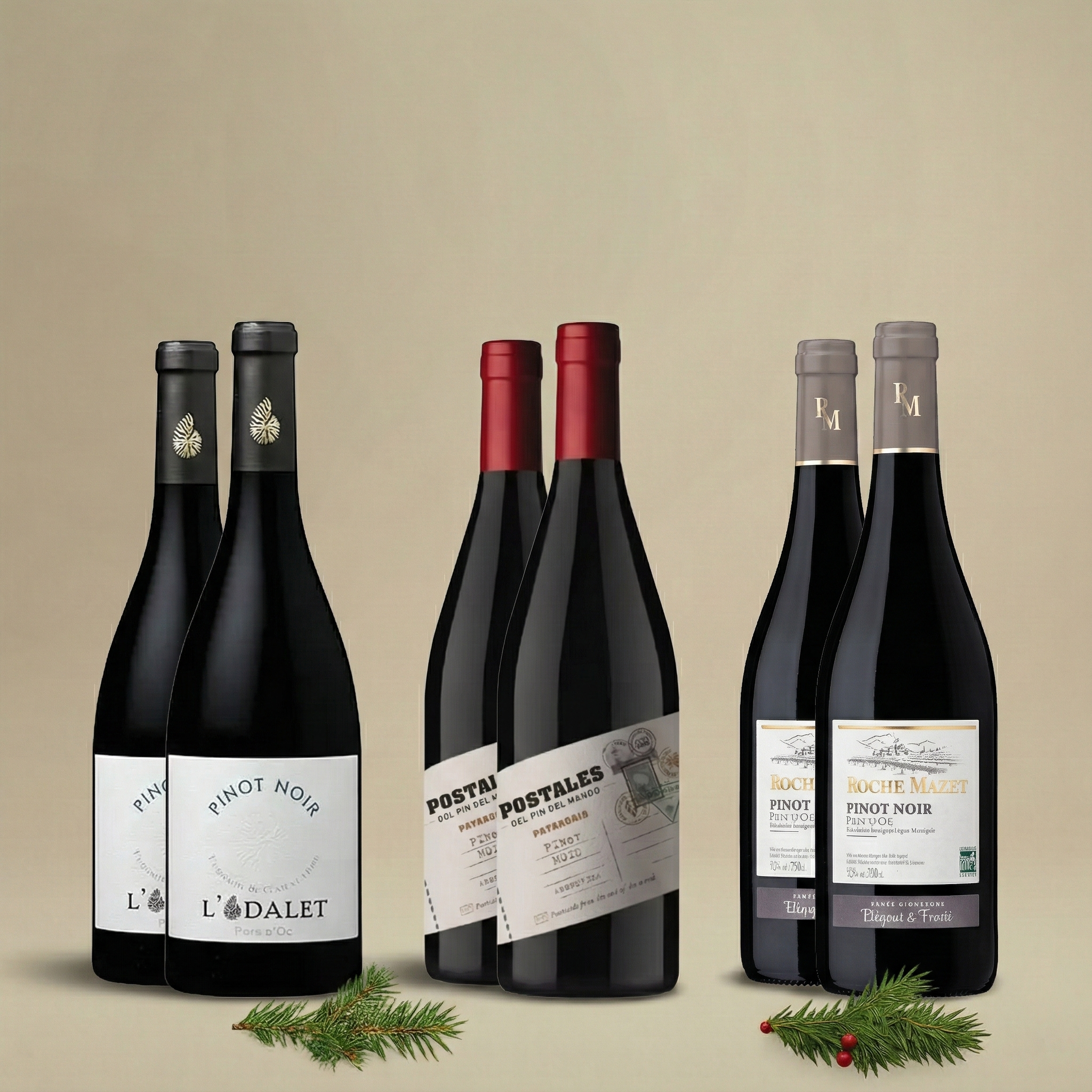 Blandlåda, Pinot Noir till Julen