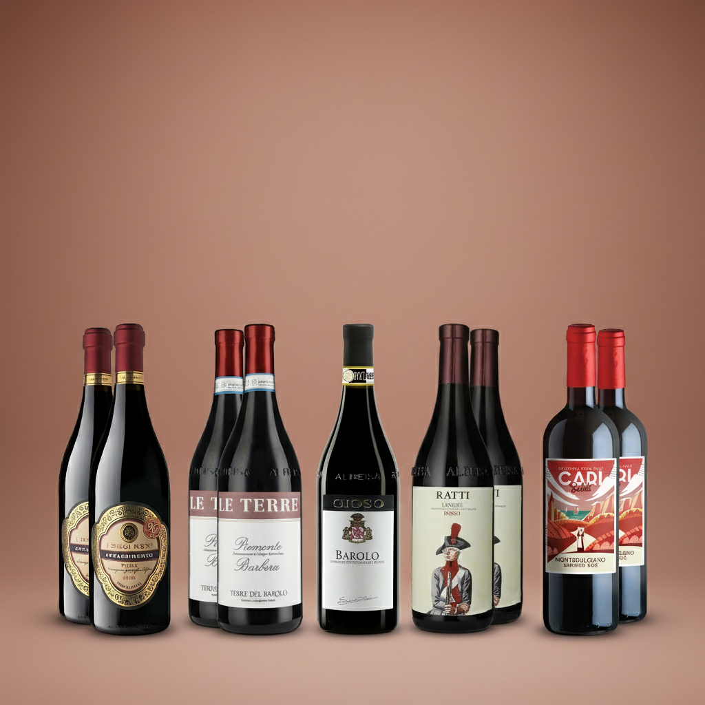 Italienska rödvinsfavoriter