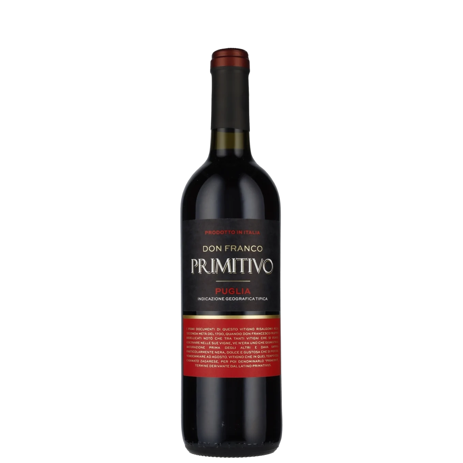 Don Franco, Primitivo Puglia 2022